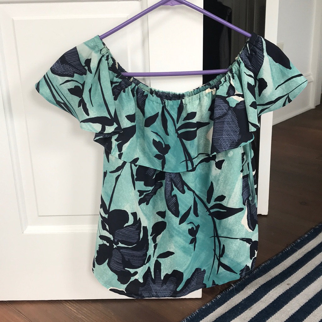 Anthropologie Maeve Off The Shoulder Top